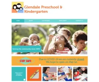 Glendalepreschool.org(Home) Screenshot