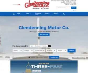 Glendenningmotor.net(Glendenning Motor Co Inc) Screenshot