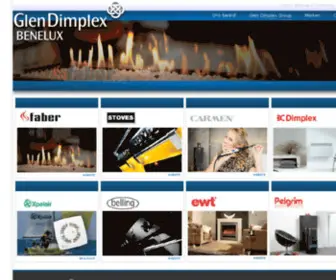 Glendimplex.nl(Glen Dimplex) Screenshot