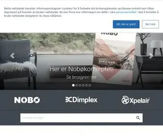 Glendimplex.no(Nobø) Screenshot