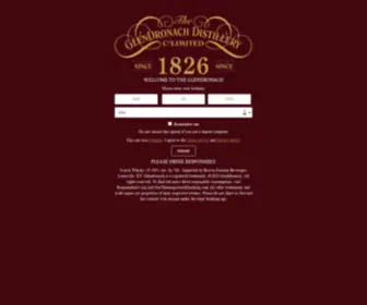 Glendronachdistillery.co.uk(GlenDronach Global) Screenshot