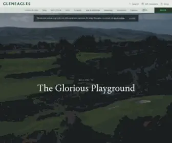 Gleneagles.com(5 Star Luxury Hotel) Screenshot