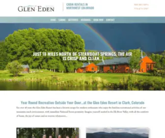 Glenedenresort.com(Glen Eden Resort) Screenshot