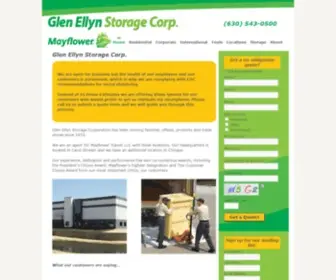 Glenellynmoving.com(Glen Ellyn Storage Corporation) Screenshot