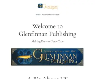 Glenfinnanpublishing.com(Glenfinnan Publishing) Screenshot