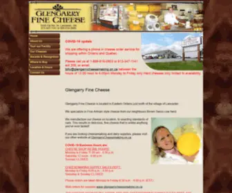 Glengarryfinecheese.com(Glengarry Fine Cheese) Screenshot