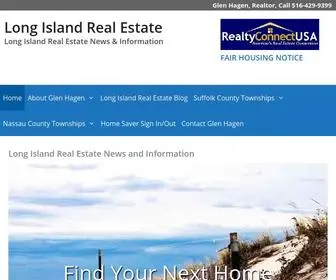 Glenhagen.com(Long Island Real Estate News and Information) Screenshot