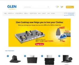 Glenindia.com(Glen Appliances Pvt) Screenshot