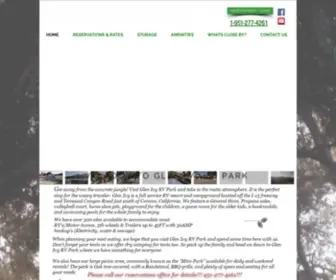 GlenivyrvPark.com(Glen Ivy Rv Park) Screenshot