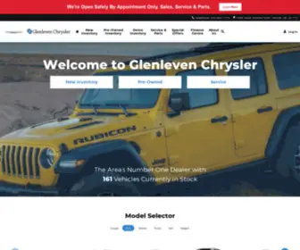 Glenlevenchrysler.ca(Glenleven Chrysler) Screenshot