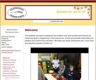 Glenlivetprimary.co.uk(Glenlivet Primary) Screenshot