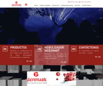 Glenmarkpharma.com.ec(Bienvenido a Glenmark) Screenshot