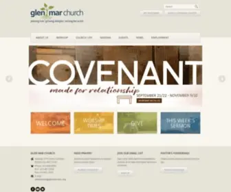 Glenmarumc.org(Glen Mar Church) Screenshot