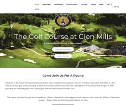 Glenmillsgolf.com(Glenmillsgolf) Screenshot