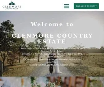 Glenmorecountryestate.com.au(Hunter Valley Accommodation Offers and Rewards) Screenshot