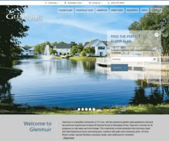 Glenmuirapts.com(Find your home within the Columbus community) Screenshot