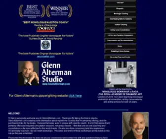 Glennalterman.com(Glenn Alterman Studio) Screenshot