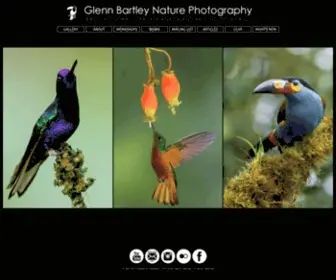 Glennbartley.com(Glenn Bartley Nature Photography) Screenshot