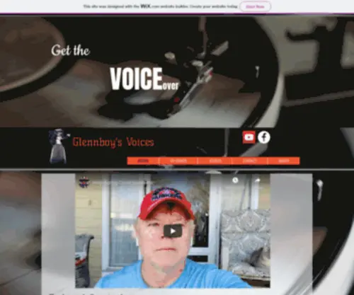 Glennboy.com(Glennboy's voiceovers) Screenshot