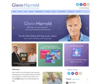 Glennharrold.com(The Official Glenn Harrold Website) Screenshot