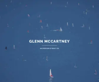 Glennmccartney.com(Glenn McCartney) Screenshot