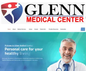 Glennmed.org(Glenn Medical Center) Screenshot