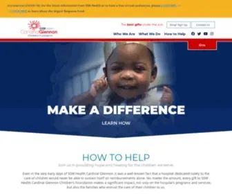 Glennon.org(Cardinal Glennon Children’s Foundation) Screenshot