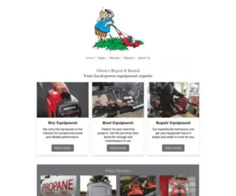 Glennsrepair.com(Atascadero Power Equipment) Screenshot