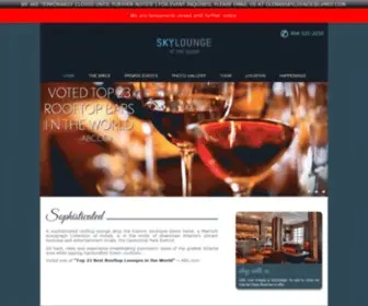 Glennsskylounge.com(Downtown Atlanta) Screenshot