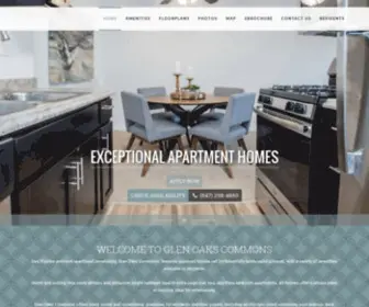 Glenoakscommonsapartments.com(Glen Oaks Commons) Screenshot