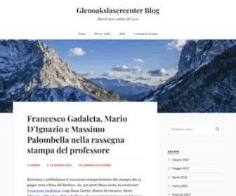 Glenoakslasercenter.com(Blog di news online del 2020) Screenshot