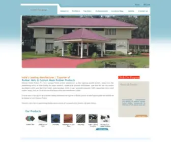 Glenrock-Group.com(Glenrock Rubber Products Pvt) Screenshot