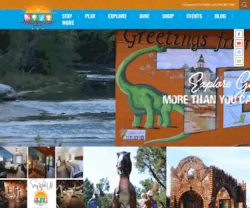 Glenrosetexas.net(Glen Rose Convention & Visitors Bureau) Screenshot