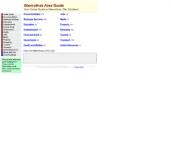 Glenrothes.co.uk(Guide to Glenrothes) Screenshot