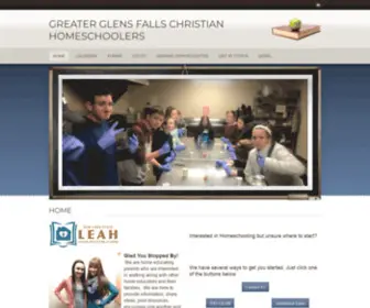 Glensfallsleah.org(Greater Glens Falls Christian Homeschoolers) Screenshot