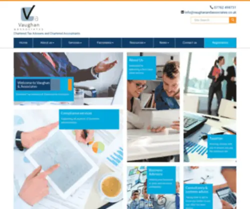 Glenvaughan.co.uk(Chartered Tax Advisers and Accountants in Orpington) Screenshot