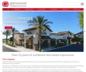 Glenwood.com(Glenwood Commercial Real Estate) Screenshot