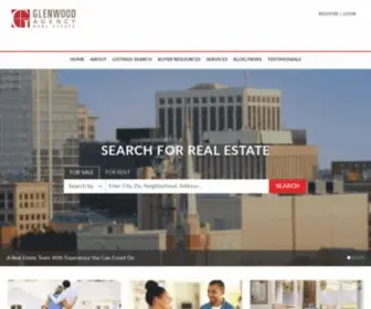 Glenwoodagency.com(Glenwood Agency Real Estate) Screenshot