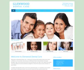 Glenwooddentalassociates.com(Glenwood Dental Care) Screenshot