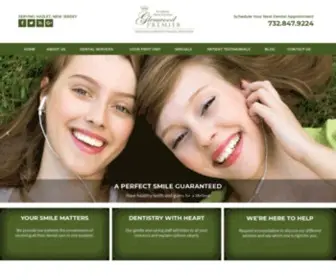 Glenwooddentalgroup.com(Hazlet Dentist) Screenshot