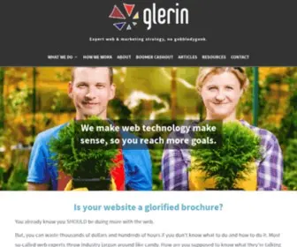 Glerin.com(Website Designers) Screenshot