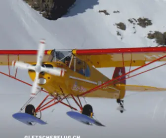 Gletscherflug.ch(Official Resource of the Swiss Glacier Pilots) Screenshot