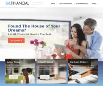 Glfinancialservices.com(Mortgage Company) Screenshot