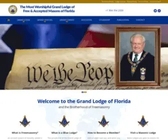 GLflamason.org(The Grand Lodge of Florida) Screenshot