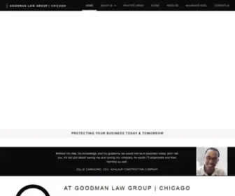 GLGchicago.com(Goodman Law Group Chicago) Screenshot