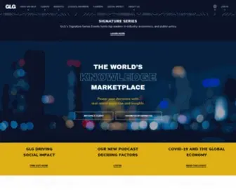 GLgroup.com(The World's Insight Network) Screenshot