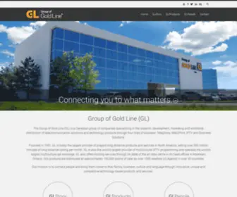 Glhomelink.com(Group of Gold Line (GL)) Screenshot