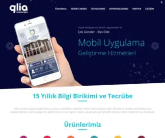 Glia.net.tr(Novasyon Bilgi Teknolojileri A) Screenshot