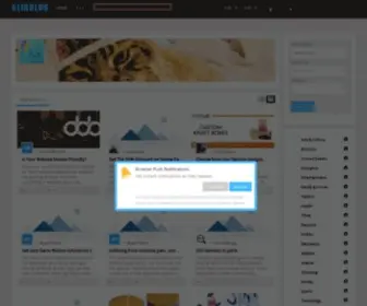 Glibblog.com(Blogs) Screenshot