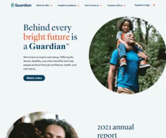 Glic.com(Guardian Insurance) Screenshot